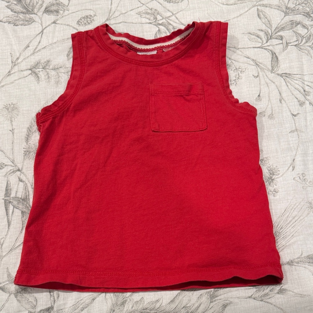 Zara Kids Red Tank Top